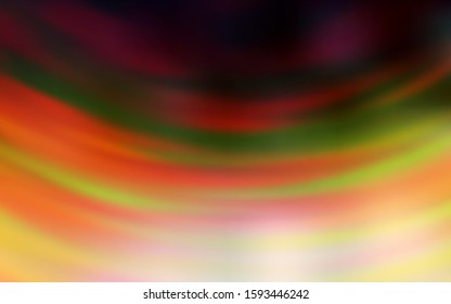 Dark Orange vector colorful abstract background. Glitter abstract illustration with gradient design. Background for designs.