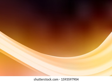 Dark Orange vector colorful abstract background. Creative illustration in halftone style with gradient. The best blurred design for your business.