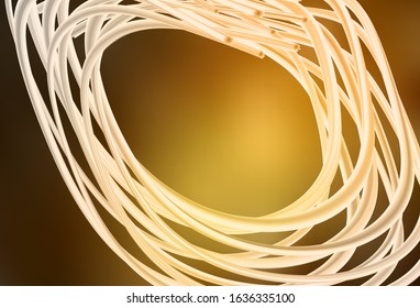Dark Orange vector colorful abstract background. Colorful abstract illustration with gradient. The best blurred design for your business.