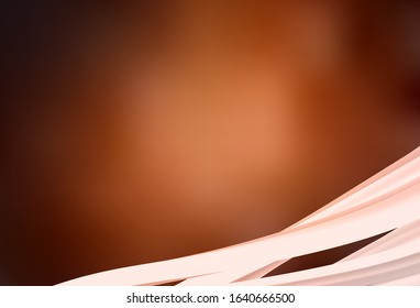 Dark Orange vector colorful abstract background. Creative illustration in halftone style with gradient. Smart design for your work.