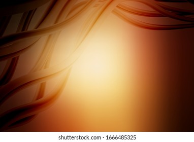 Dark Orange vector colorful abstract texture. Colorful illustration in abstract style with gradient. New style design for your brand book.