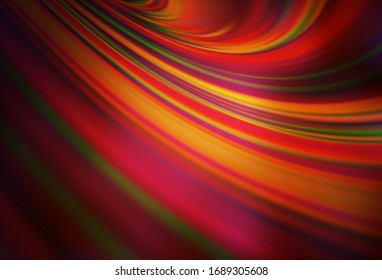 Textura abstracta de color vectorial oscuro naranja. Ilustración abstracta de color con degradado. Diseño inteligente para su trabajo.