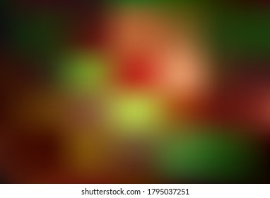 Dark Orange vector colorful abstract background. Glitter abstract illustration with gradient design. New style design for your brand book.