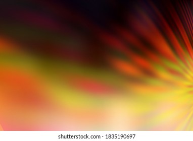 Dark Orange vector colorful abstract texture. Colorful abstract illustration with gradient. Background for a cell phone.