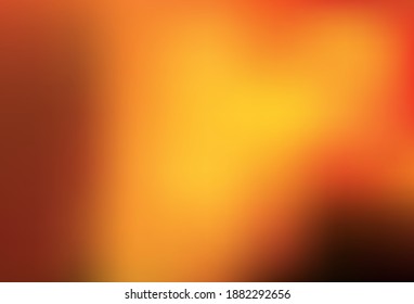 Dark Orange vector colorful abstract background. Colorful abstract illustration with gradient. New way of your design.