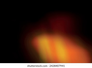 Dark Orange vector colorful abstract background. New colored illustration in blur style with gradient. New style for your business design.