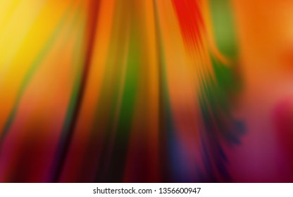 Dark Orange vector colorful blur background. Colorful abstract illustration with gradient. The best blurred design for your business.
