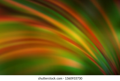 Dark Orange vector colorful blur backdrop. A completely new colored illustration in blur style. New style for your business design.