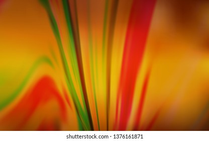 Dark Orange vector colorful blur background. Creative illustration in halftone style with gradient. Smart design for your work.