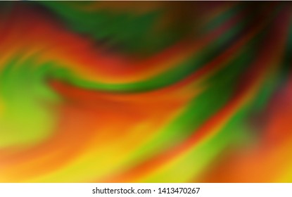 Dark Orange vector colorful blur background. Modern abstract illustration with gradient. The best blurred design for your business.