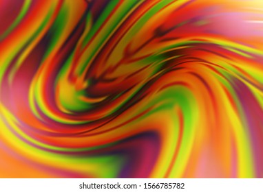 Dark Orange vector colorful blur background. A completely new colored illustration in blur style. Completely new design for your business.