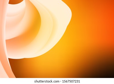 Dark Orange vector colorful blur background. New colored illustration in blur style with gradient. Background for a cell phone.