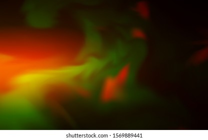 Dark Orange vector colorful blur background. An elegant bright illustration with gradient. Background for a cell phone.