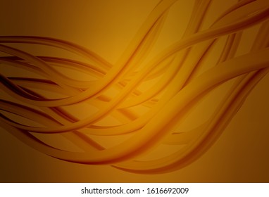 Dark Orange vector colorful blur background. A completely new colored illustration in blur style. New style for your business design.