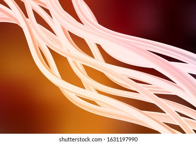 Dark Orange vector colorful blur backdrop. New colored illustration in blur style with gradient. The best blurred design for your business.