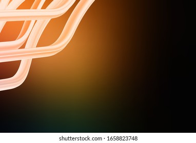 Dunkelorange Vektorillustration bunter unscharfer Hintergrund. Abstrakte Illustration mit Farbverlauf-Design. Komplett neues Design für Ihr Unternehmen.