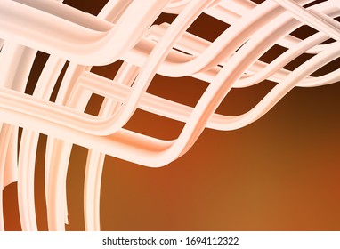 Dark Orange vector colorful blur backdrop. Modern abstract illustration with gradient. New design for your business.
