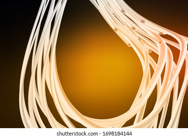 Dark Orange vector colorful blur background. Creative illustration in halftone style with gradient. The best blurred design for your business.