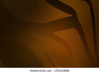 Dark Orange vector colorful blur background. An elegant bright illustration with gradient. Background for a cell phone.