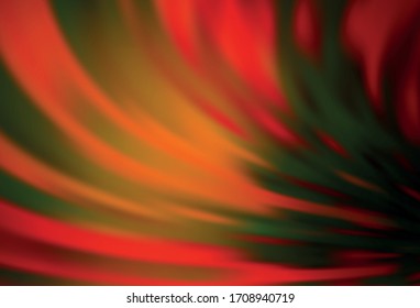 Dark Orange vector colorful blur background. An elegant bright illustration with gradient. New way of your design.