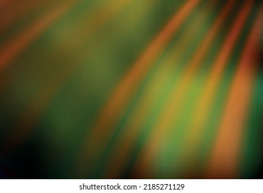 Dark Orange vector colorful blur background. Colorful abstract illustration with gradient. Background for designs.