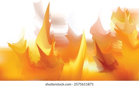 Dark Orange Vector Colorful Blur Backdrop 