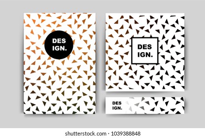 Dark Orange vector cover for Envelopes. Modern abstract design concept with colorful gradient. Beautiful design for cover of notepads.