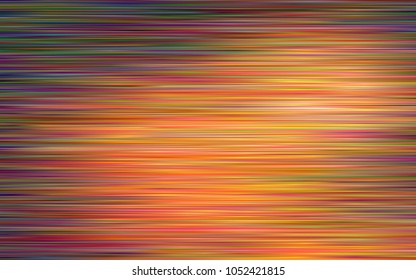 Dark Orange vector cover with long lines. Blurred decorative design in simple style with lines. Smart design for your business advert.