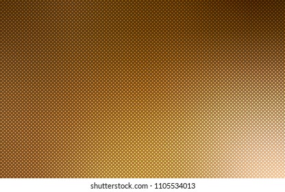 Dark Orange vector cover with spots. Blurred bubbles on abstract background with colorful gradient. Pattern can be used as texture of wallpapers.