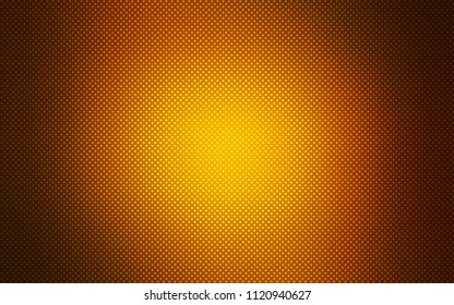Dark Orange vector cover with spots. Modern abstract illustration with colorful water drops. Pattern can be used for futuristic ad, booklets.