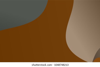 Dark Orange vector crooked abstract background. Modern geometrical abstract illustration with gradient bandy lines. Brand-new style for your business design.