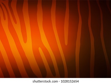 Dark Orange vector doodle blurred texture. Colorful illustration in abstract style with doodles and Zen tangles. The pattern can be used for heads of websites and designs.
