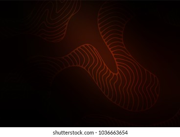 Dark Orange vector doodle blurred texture. Colorful illustration in abstract style with doodles. The textured pattern can be used for website.