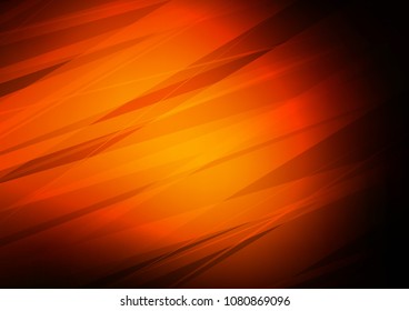 Dark Orange vector doodle blurred texture. An elegant bright illustration with lines in Natural style. The textured pattern can be used for website.