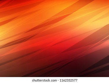 Dark Orange vector doodle blurred pattern. A completely new color illustration in doodle style. The completely new template can be used for your brand book.