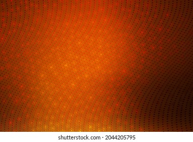 Vector de naranja oscuro Ilustración abstracta con gotas borrosas de lluvia. Ilustración abstracta con burbujas de colores al estilo natural. Fondo de escritorio para un teléfono móvil.