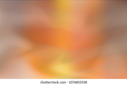 Dark Orange vector glossy abstract cover. Creative illustration in halftone style with gradient. The best blurred design for your business.