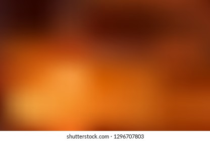 Dark Orange vector glossy abstract background. New colored illustration in blur style with gradient. Background for a cell phone.