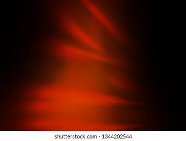 Dark Orange vector glossy abstract background. Colorful illustration in abstract style with gradient. A completely new template for your design.