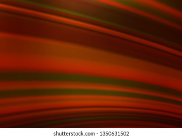 Dark Orange vector glossy abstract background. A vague abstract illustration with gradient. A completely new design for your business.