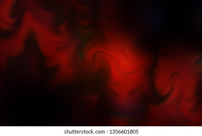 Dark Orange vector glossy abstract layout. A completely new colored illustration in blur style. New style design for your brand book.