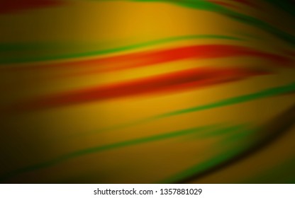 Dark Orange vector glossy abstract layout. Colorful illustration in abstract style with gradient. New style design for your brand book.