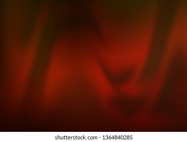 Dark Orange vector glossy abstract template. Shining colorful illustration in a Brand new style. The background for your creative designs.
