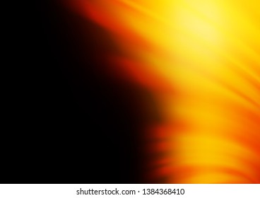 Dark Orange vector glossy abstract template. Shining colorful illustration in a Brand new style. The template can be used for your brand book.