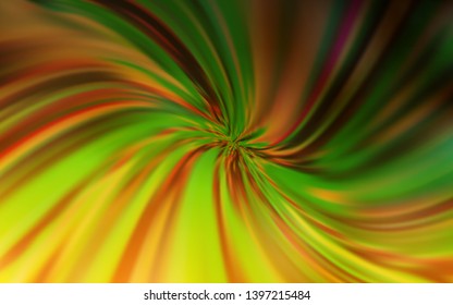 Dark Orange vector glossy abstract background. Shining colored illustration in smart style. Smart design for your work.