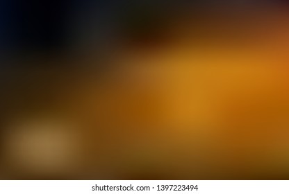 Dark Orange vector glossy abstract backdrop. A completely new colored illustration in blur style. New way of your design.