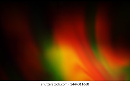 Dark Orange vector glossy abstract background. Colorful illustration in abstract style with gradient. The best blurred design for your business.