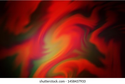 Dark Orange vector glossy abstract backdrop. Modern abstract illustration with gradient. New design for your business.