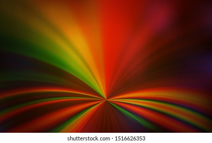 Dark Orange vector glossy abstract backdrop. Abstract colorful illustration with gradient. New style design for your brand book.