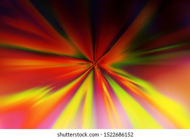 Dark Orange vector glossy abstract background. Shining colored illustration in smart style. Background for designs.